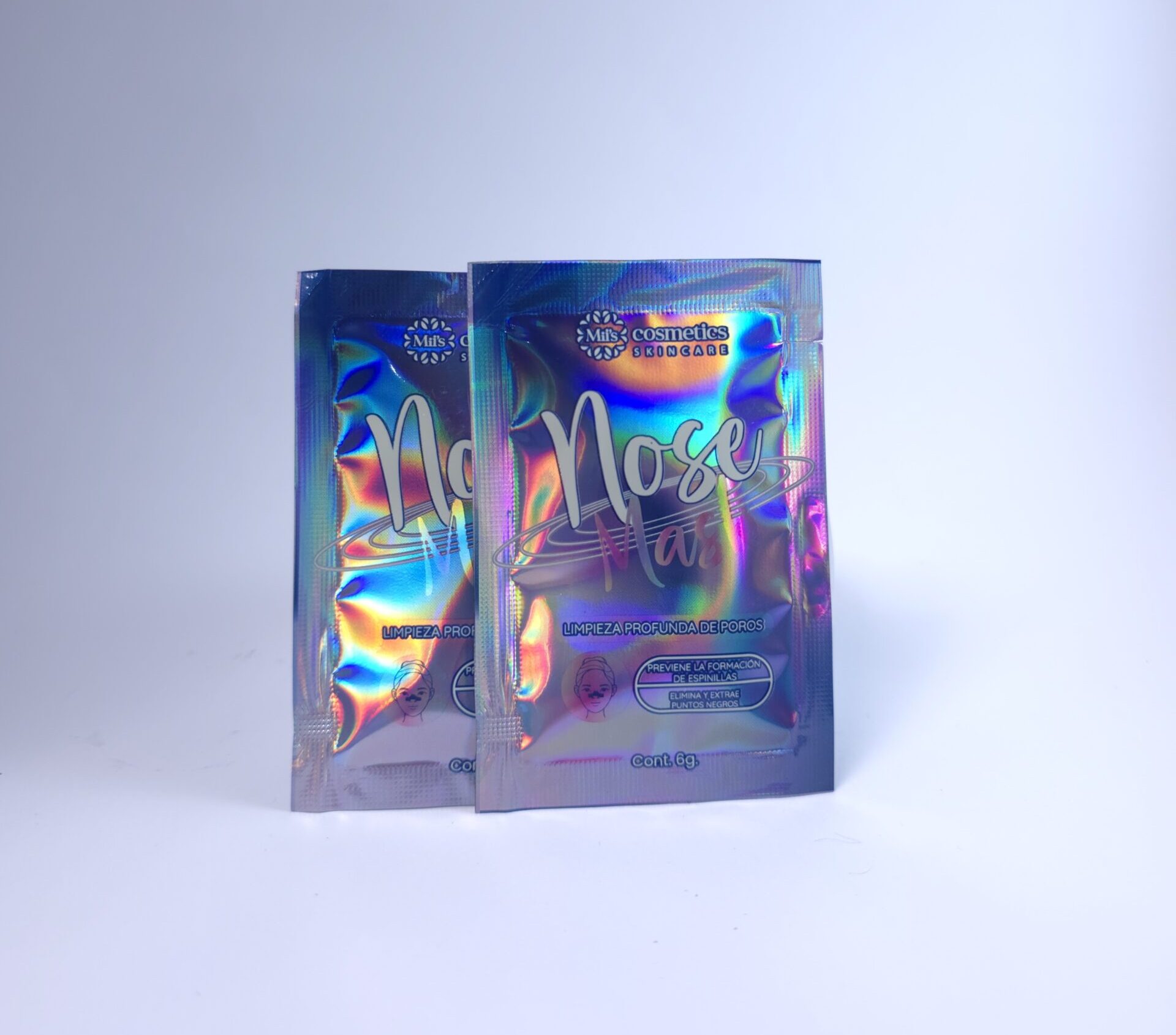 MASCARILLA PUNTOS NEGROS